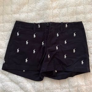 Ralph Lauren Navy Blue Sport Shorts